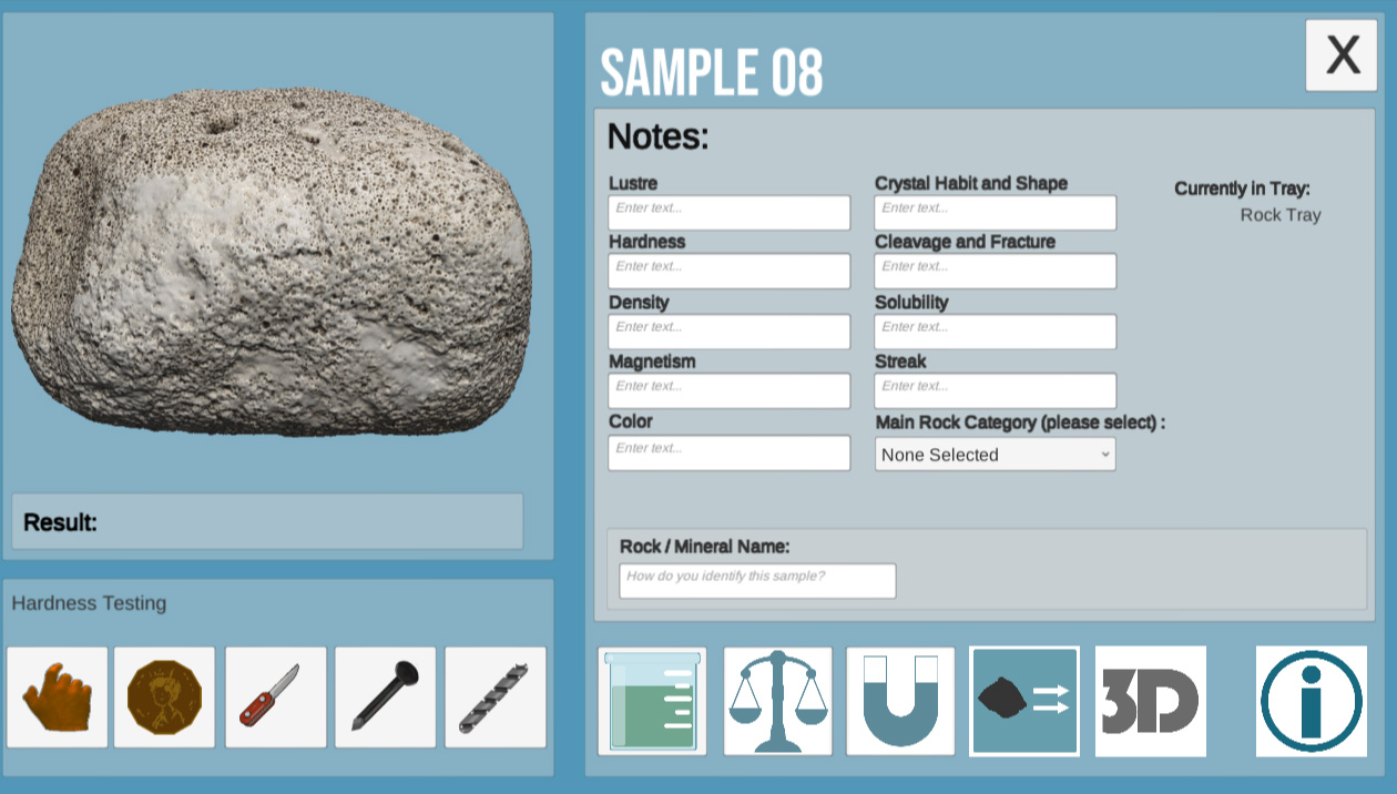 Mineral Sorting Simulation Image 2